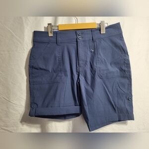 NEW-Eddie Bauer- Navy Bermuda Shorts, Size 10 (32)